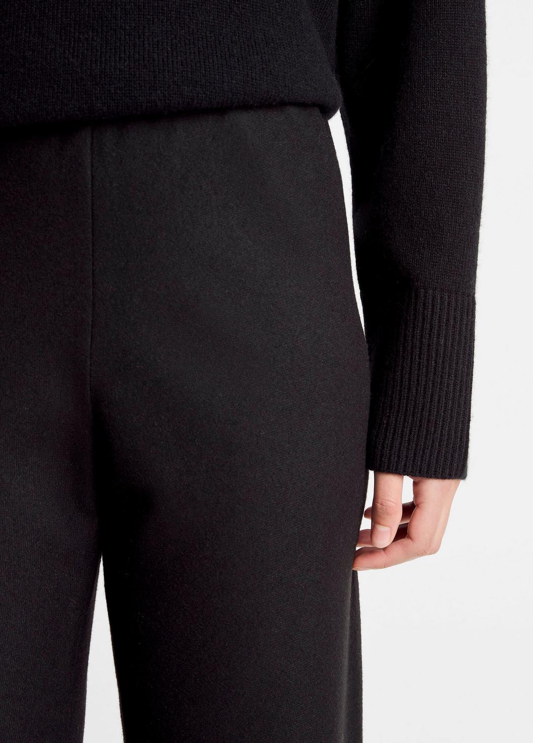 VINCE Women Italian Wool-Blend High-Waist Bias Pant in Trousers