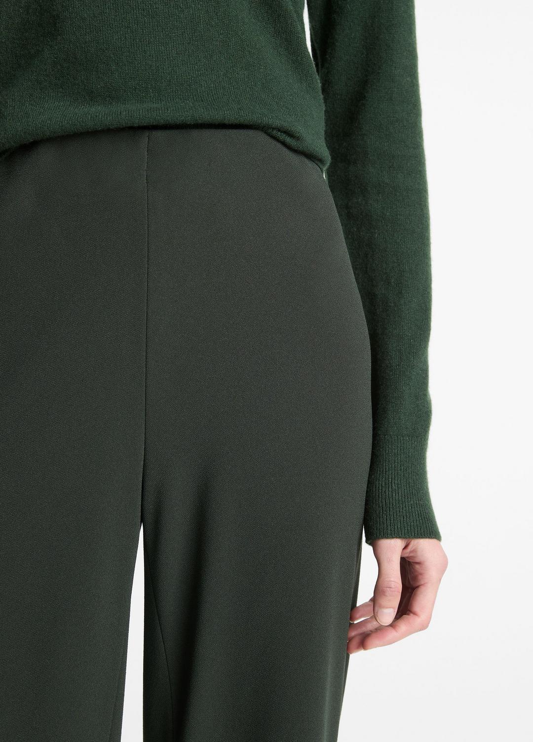 VINCE Women Colette High-Rise Crepe Bias Pant in Trousers