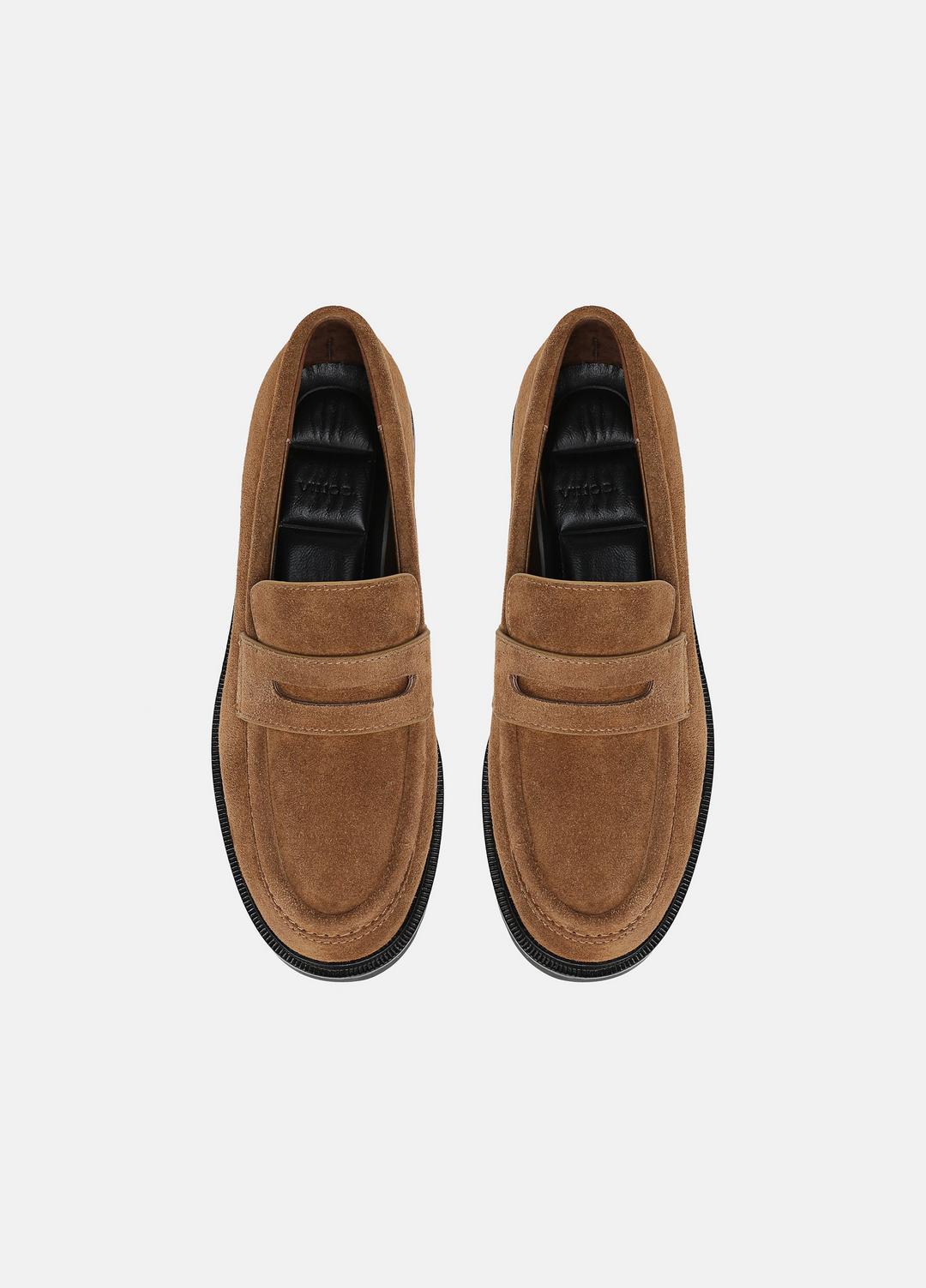 VINCE Women Siena Suede Lug-Sole Loafer in Loafers & Flats