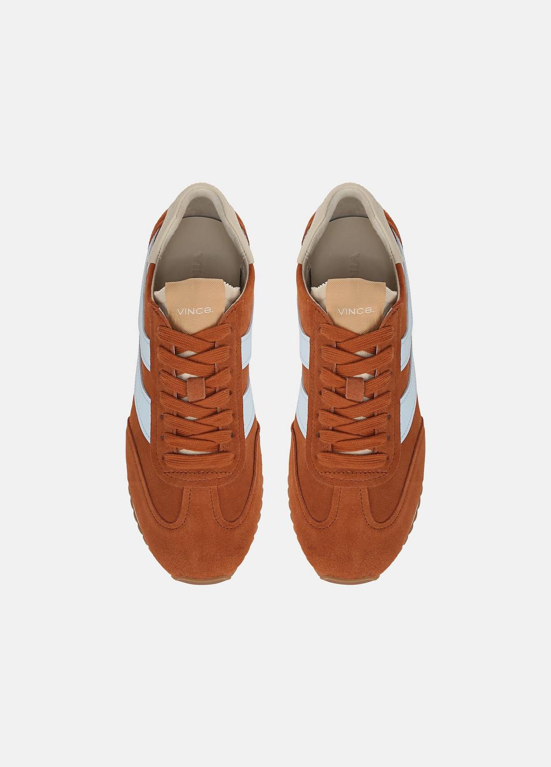 VINCE Women Oasis Suede & Leather Runner Sneaker in Sneakers