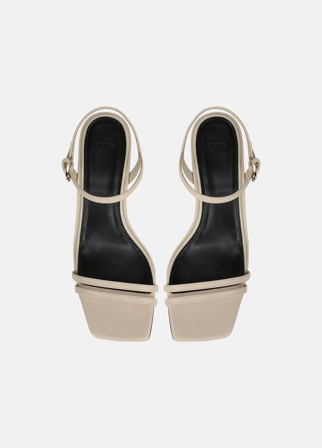 VINCE Women Tilda Leather Heeled Sandal in Heels