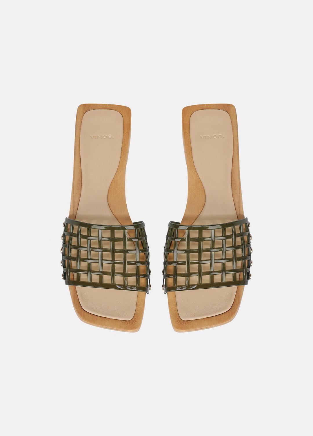 VINCE Women Barbara Jelly Slide Sandal in Sandals
