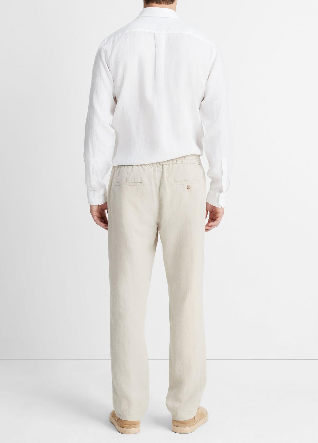 VINCE Men Lightweight Hemp Pant in Trousers