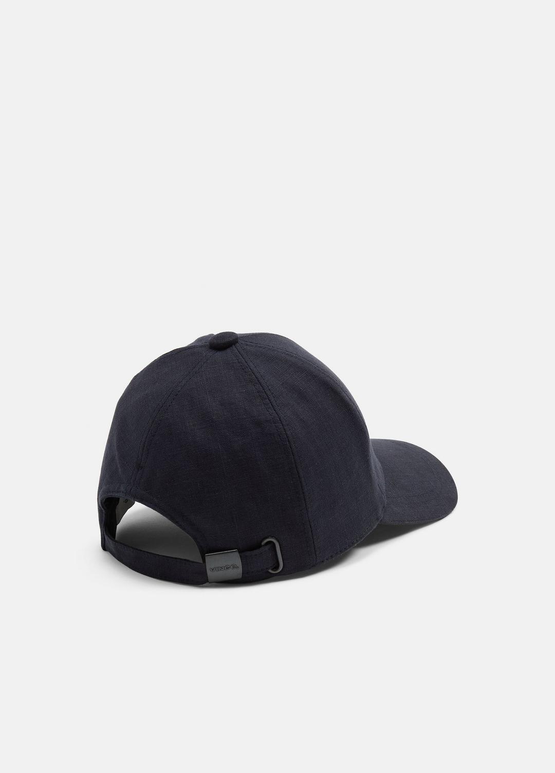 VINCE Men Hemp Baseball Cap in Scarves & Hats