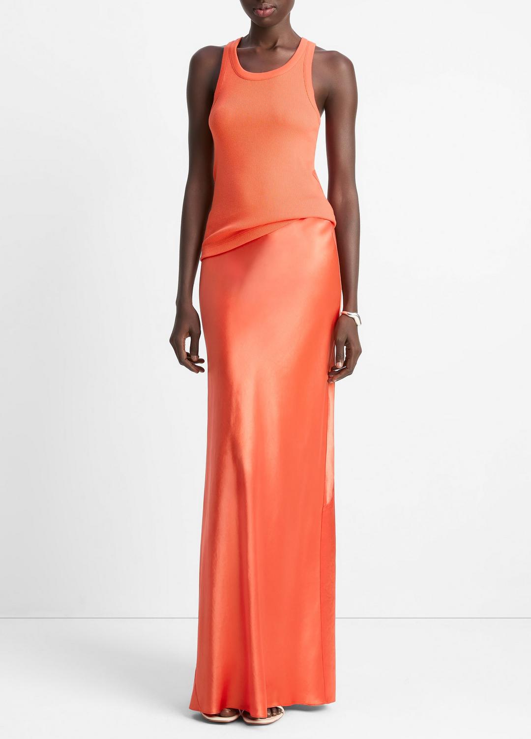 VINCE Sale Ribbed Scoop-Neck Tank in Shirts & Tees