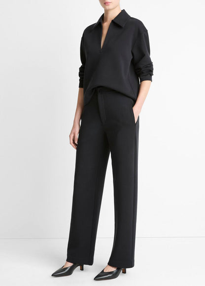 VINCE Women Cotton-Blend Trouser in Trousers