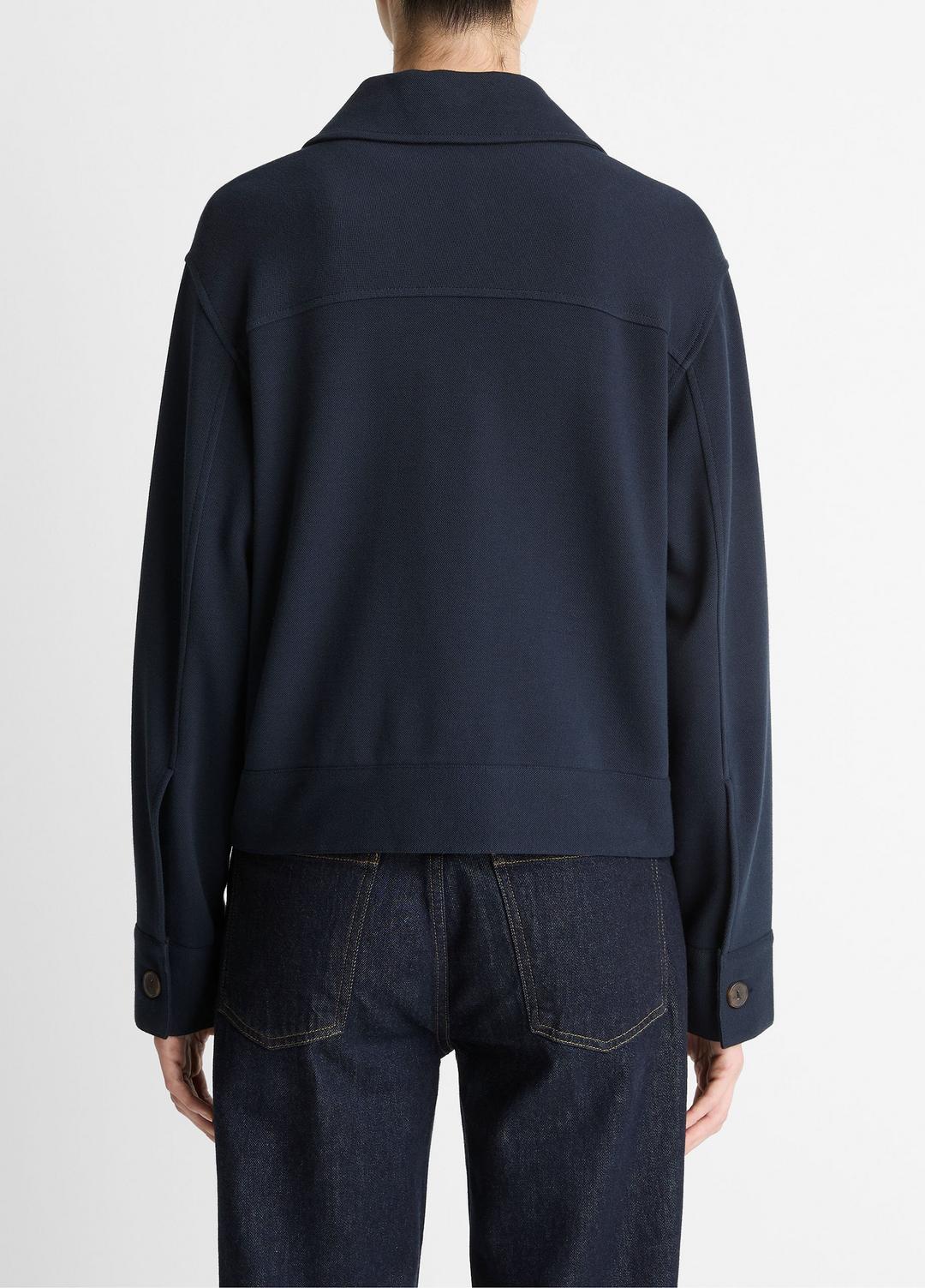 VINCE Women Double-Face Cropped Jacket in Jackets