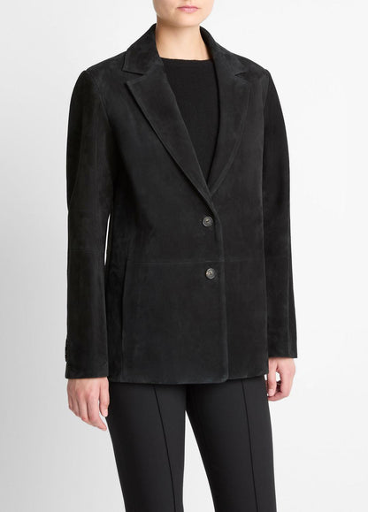 VINCE Women Suede Blazer in Blazers