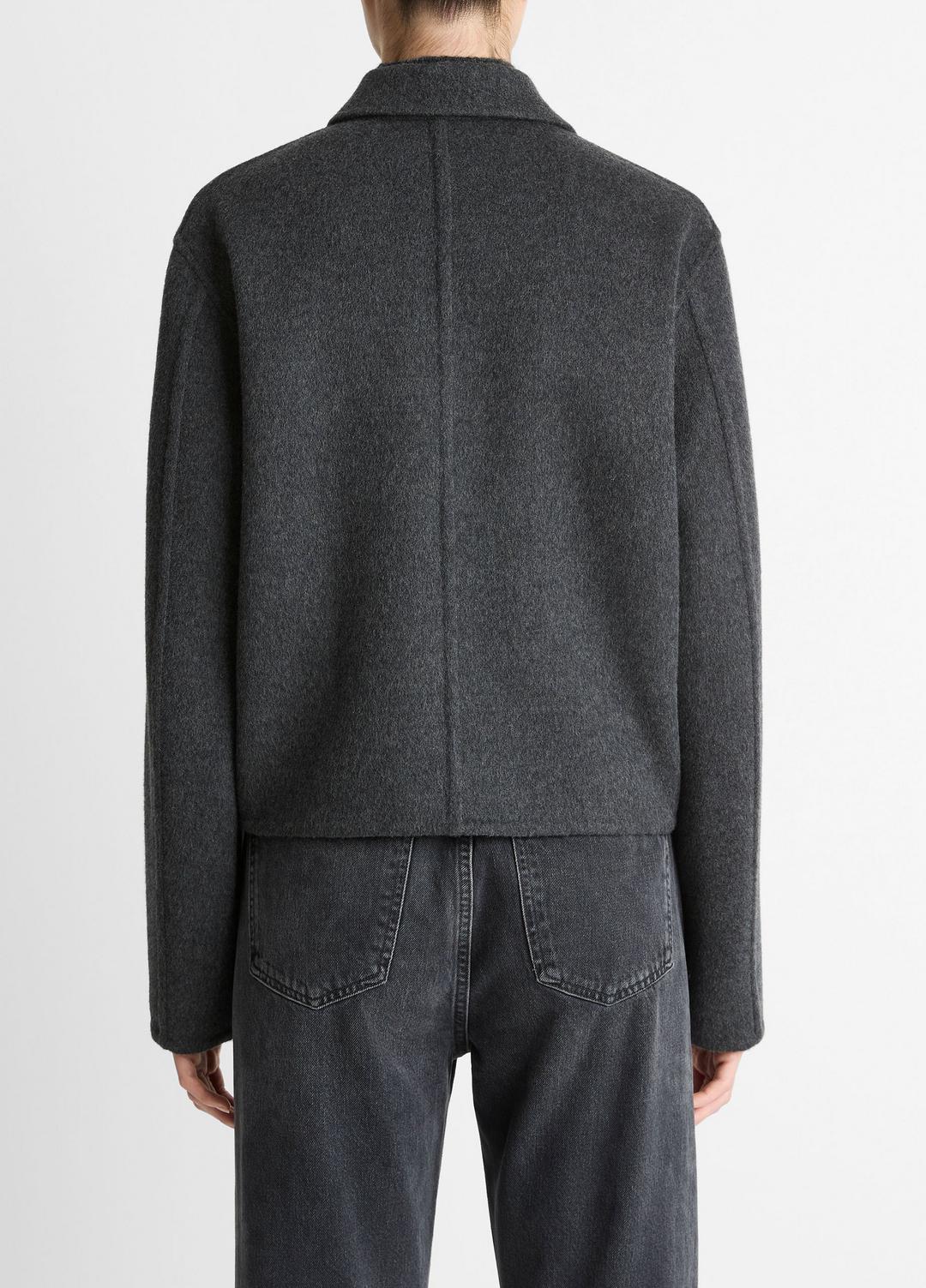 VINCE Women Wool & Cashmere-Blend Short Jacket in Jackets