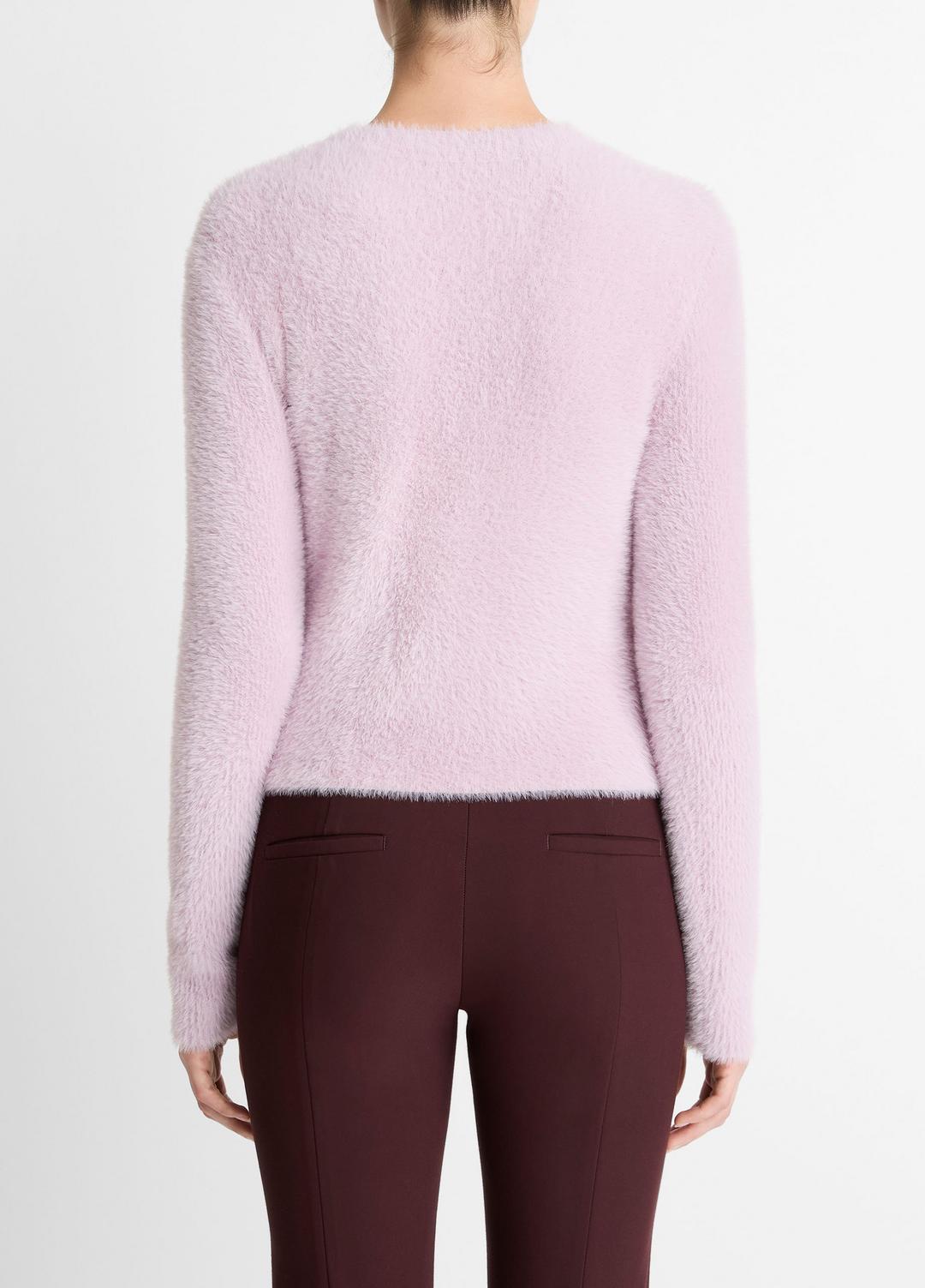 VINCE Women Eyelash Crew Neck Sweater in Crew Neck