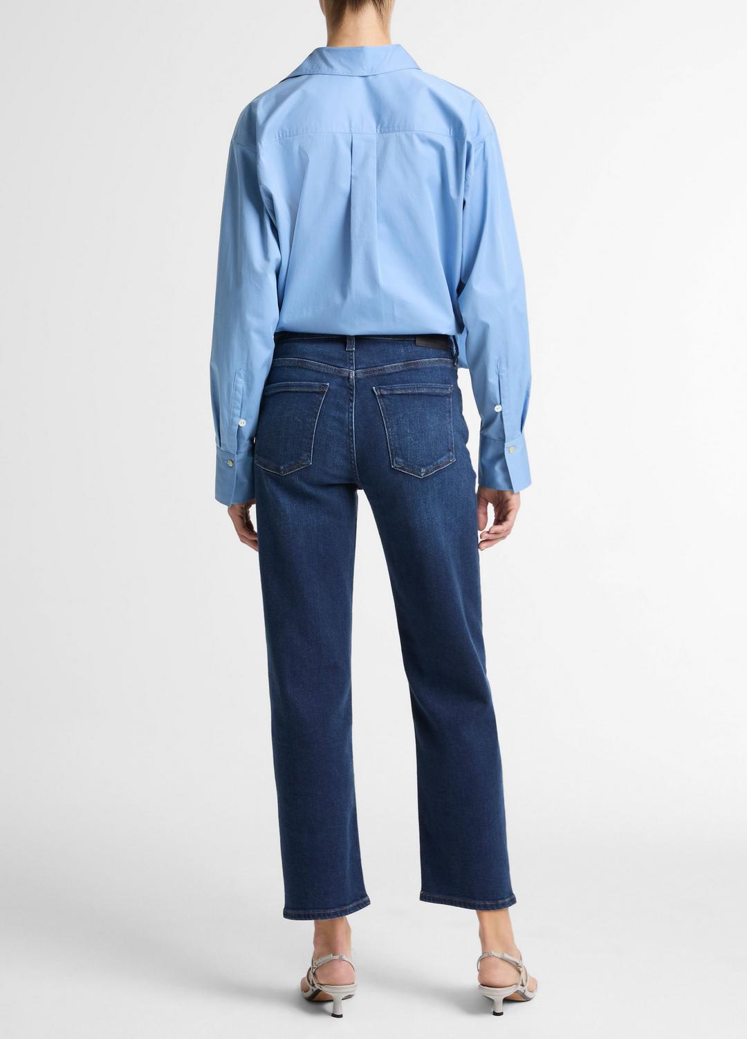 VINCE Women Citizens of Humanity Delfina Straight-Leg Jean in Denim