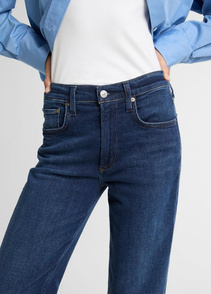 VINCE Women Citizens of Humanity Delfina Straight-Leg Jean in Denim