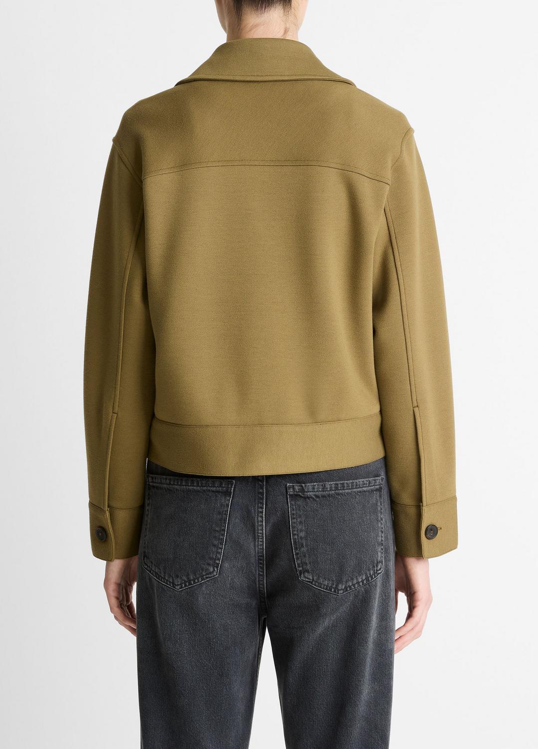 VINCE Women Double-Face Cropped Jacket in Jackets