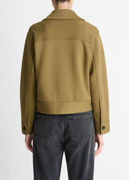 VINCE Women Double-Face Cropped Jacket in Jackets