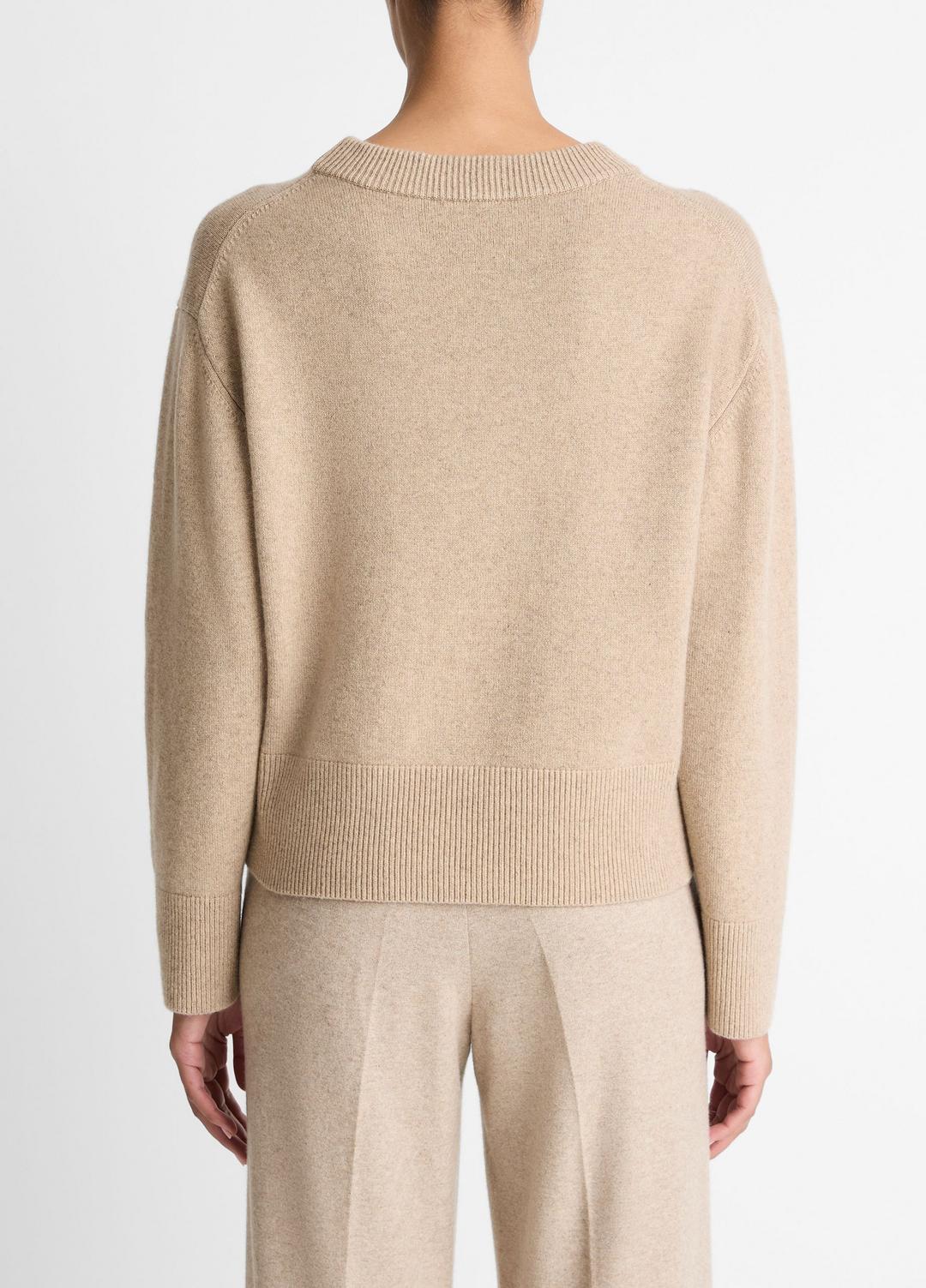 VINCE Women Wool-Cashmere V-Neck Sweater in V-Neck
