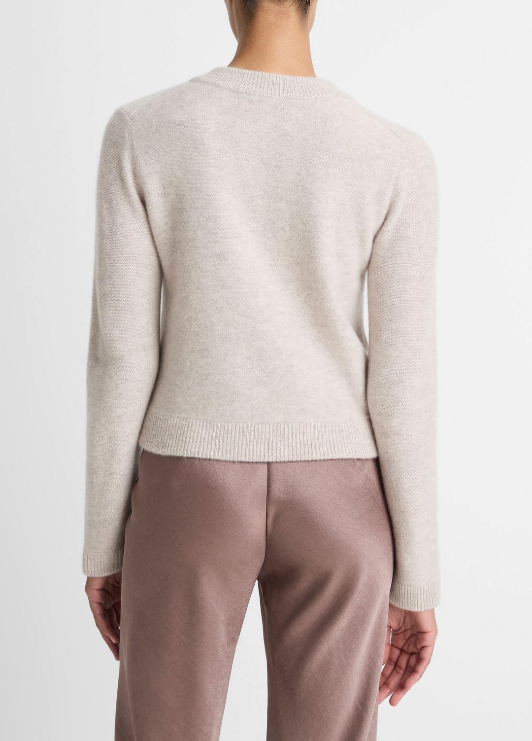 VINCE Women Plush Cashmere Shrunken Cardigan in Cardigans