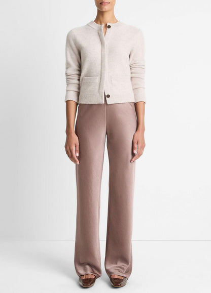VINCE Women Plush Cashmere Shrunken Cardigan in Cardigans