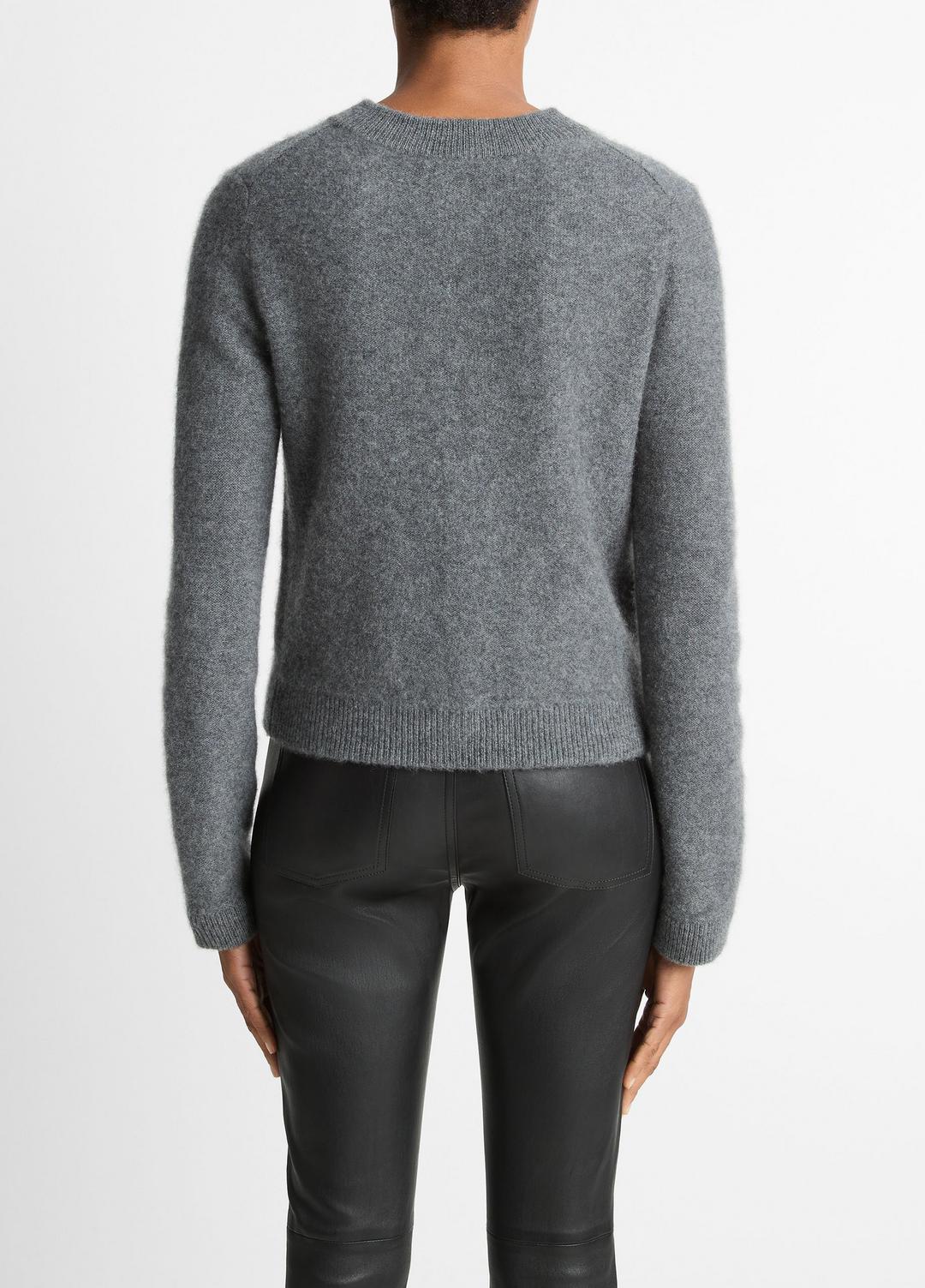 VINCE Women Plush Cashmere Shrunken Cardigan in Cardigans