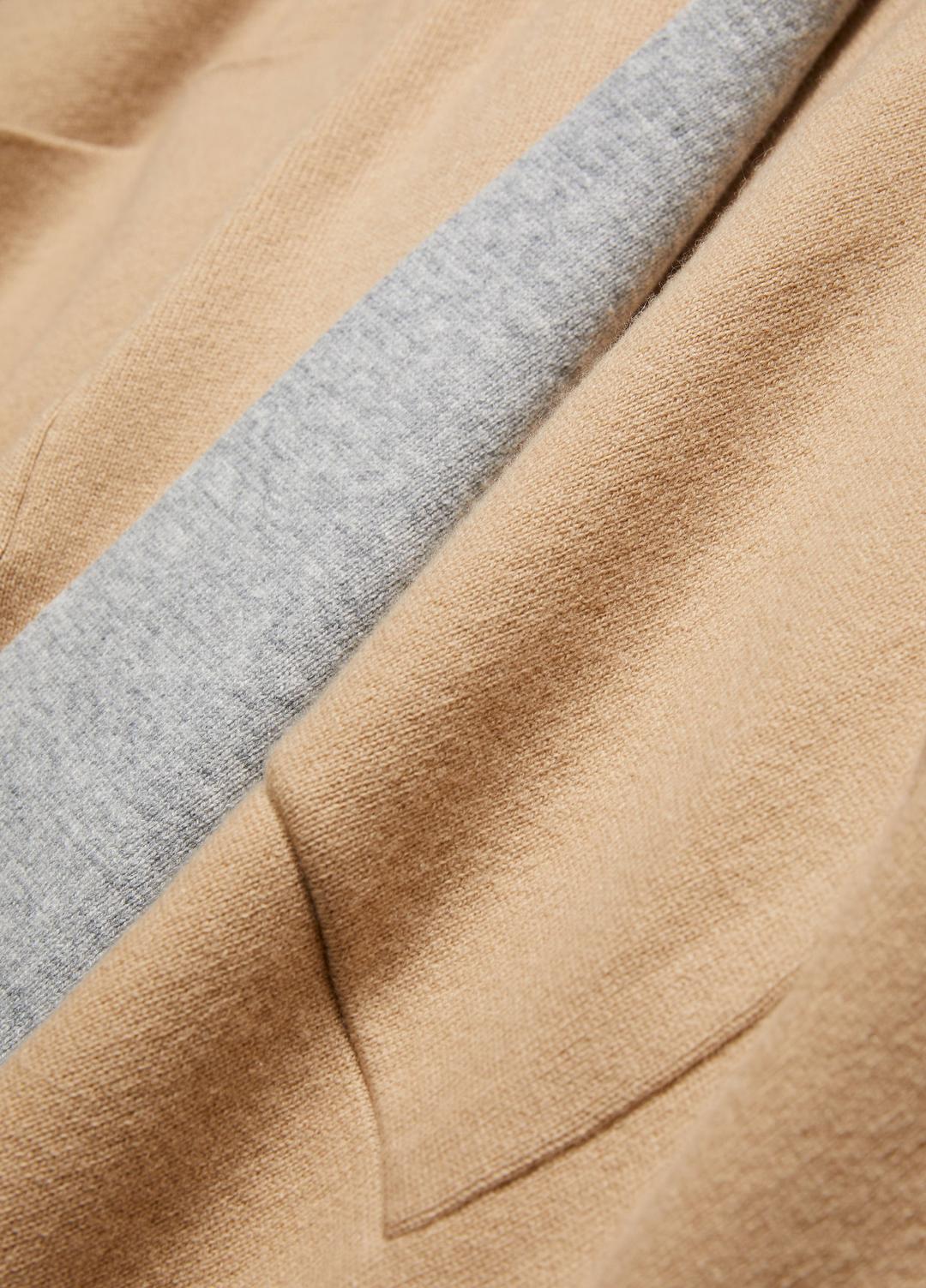 VINCE Women Wool and Cashmere Double-Face Cape in Sweaters
