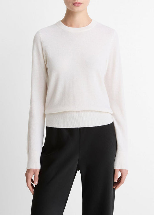 VINCE Women Cashmere Crew Neck Sweater in Crew Neck