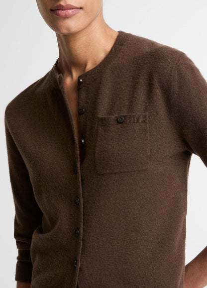 VINCE Women Wool & Cashmere-Blend Pocket Cardigan in Cardigans