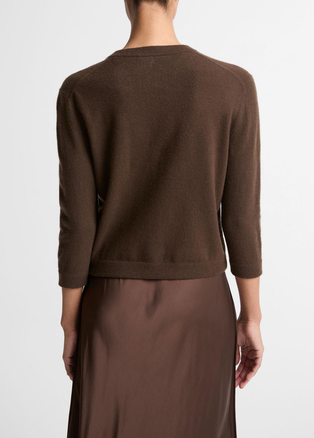 VINCE Women Wool & Cashmere-Blend Pocket Cardigan in Cardigans