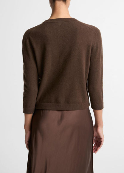 VINCE Women Wool & Cashmere-Blend Pocket Cardigan in Cardigans