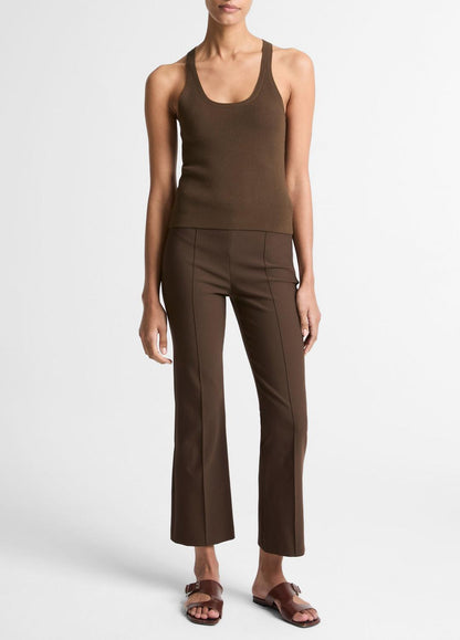VINCE Women Milano-Stitch Scoop-Neck Sweater Tank in Tank Tops
