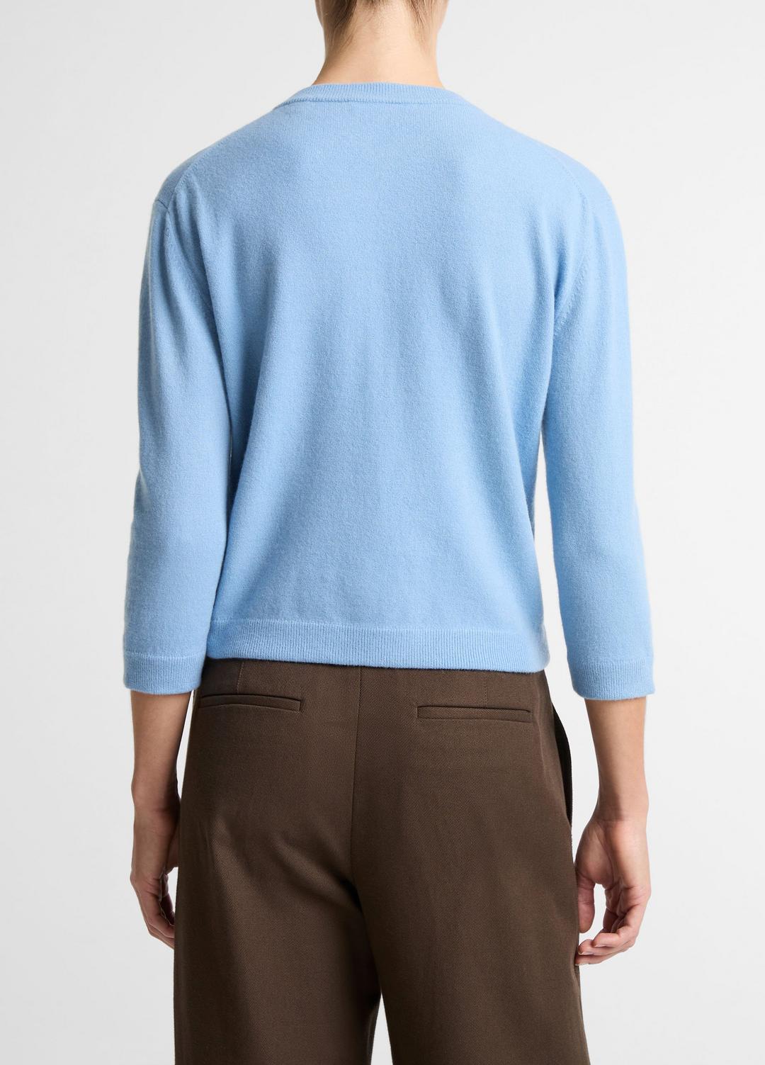 VINCE Women Wool & Cashmere-Blend Pocket Cardigan in Cardigans