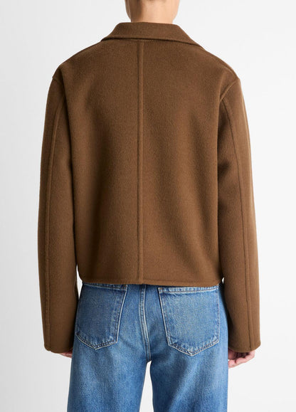 VINCE Women Wool & Cashmere-Blend Short Jacket in Jackets