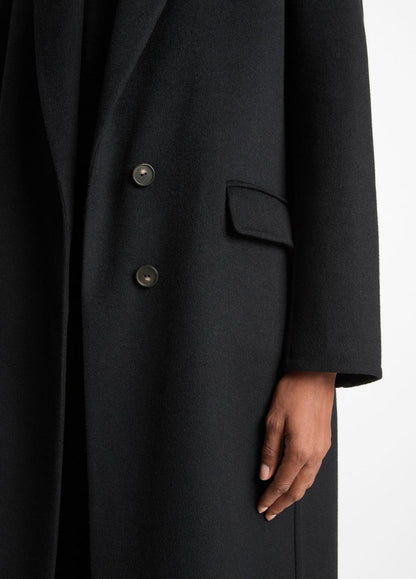 VINCE Women Wool-Blend Single-Breasted Coat in Coats