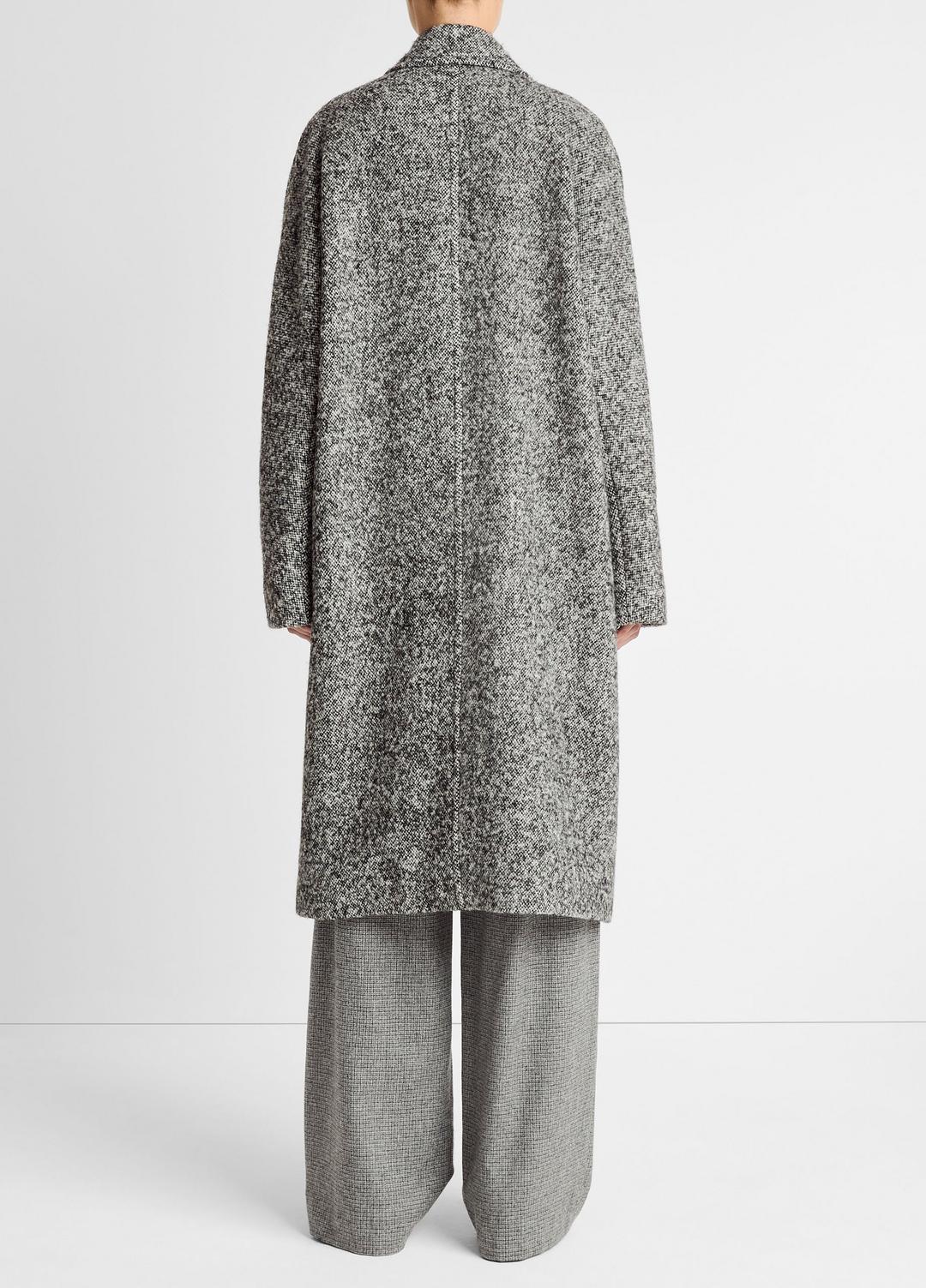 VINCE Women Italian Wool-Blend Overcoat in Coats