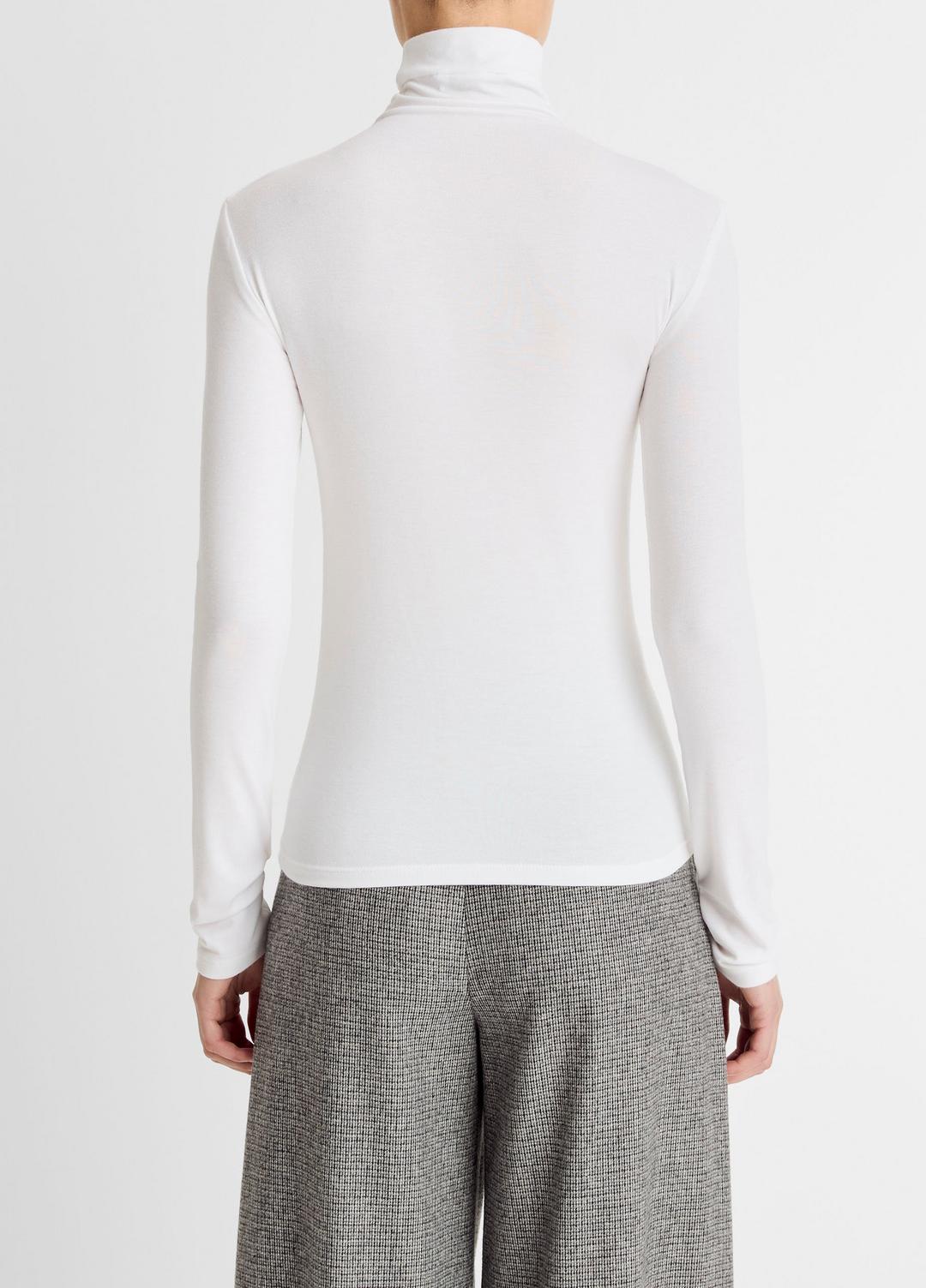 VINCE Women Essential Long-Sleeve Turtleneck Top in Long Sleeve