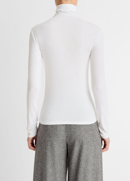 VINCE Women Essential Long-Sleeve Turtleneck Top in Long Sleeve
