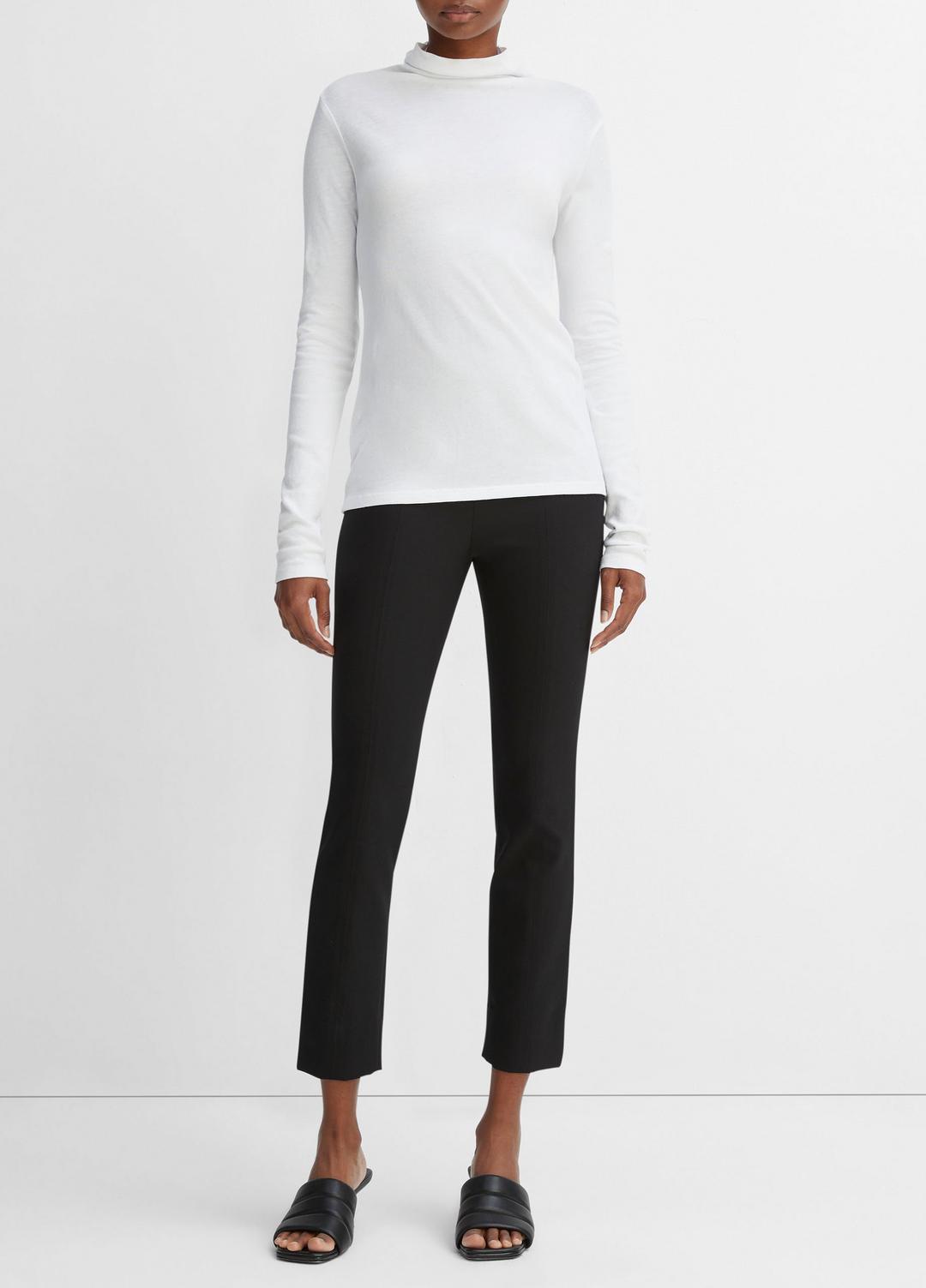 VINCE Women Essential Long Sleeve Turtleneck in Long Sleeve