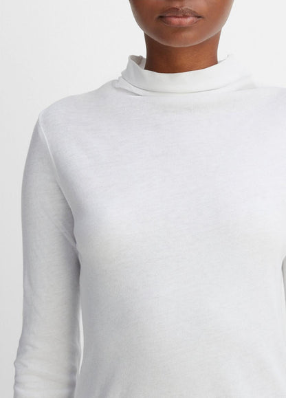 VINCE Women Essential Long Sleeve Turtleneck in Long Sleeve