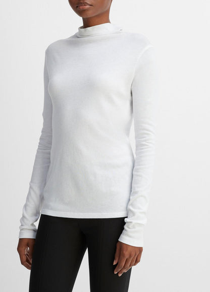 VINCE Women Essential Long Sleeve Turtleneck in Long Sleeve