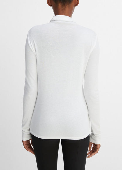 VINCE Women Essential Long Sleeve Turtleneck in Long Sleeve