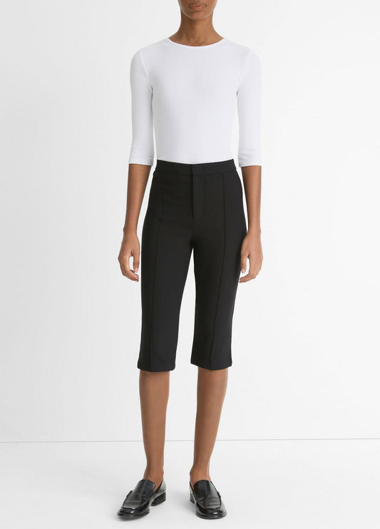 VINCE Women Elbow-Sleeve Crew Neck T-Shirt in Short Sleeve