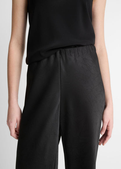 VINCE Women Colette High-Rise Fluid Satin Bias Pant in Trousers