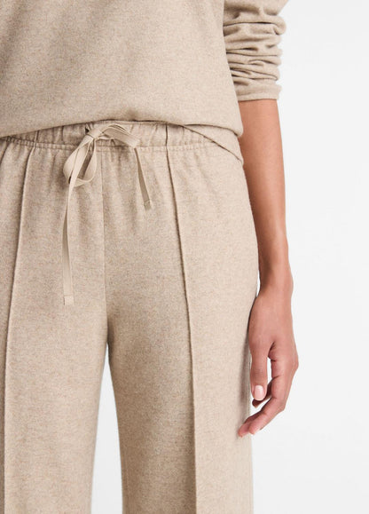 VINCE Women Wool-Blend Tailored Wide-Leg Pant in Wide Leg
