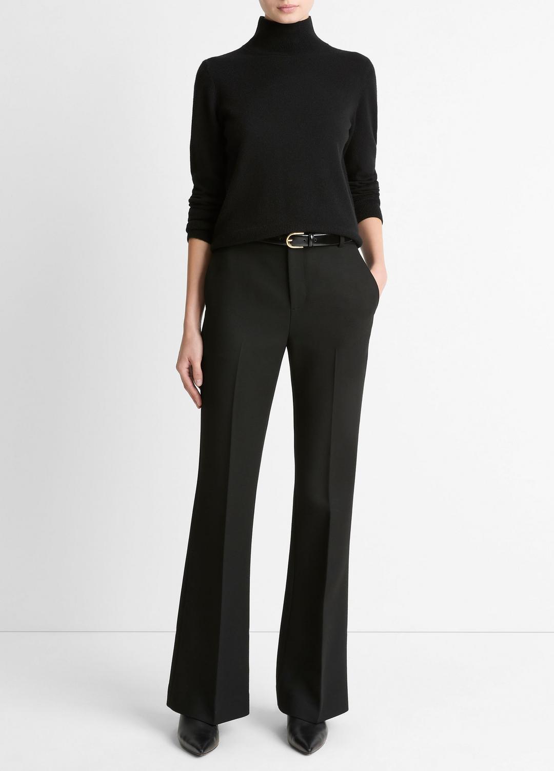 VINCE Women Sculptural Flare Trouser in Trousers