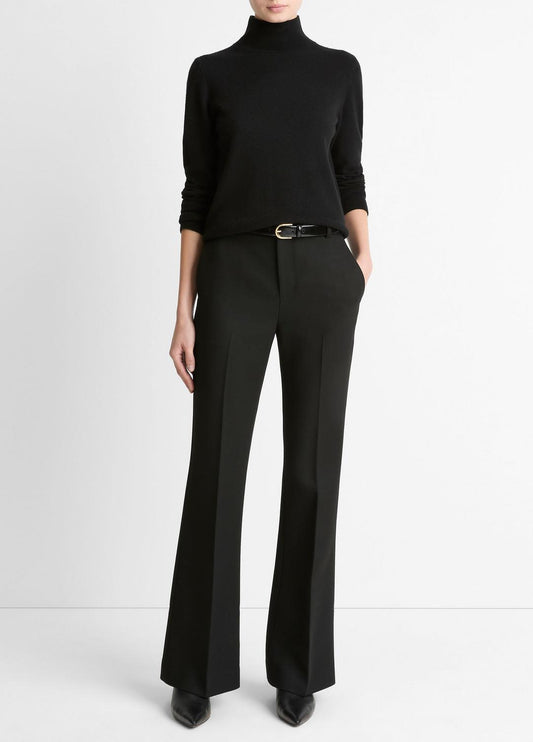 VINCE Women Sculptural Flare Trouser in Trousers