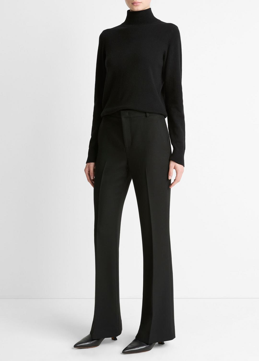 VINCE Women Sculptural Flare Trouser in Trousers