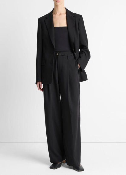 VINCE Women High-Waist Pleated Trouser in Trousers