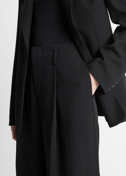 VINCE Women High-Waist Pleated Trouser in Trousers
