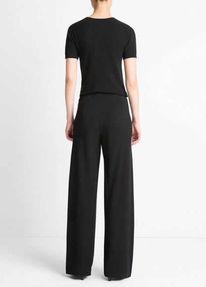 VINCE Women Colette High-Rise Crepe Bias Pant in Trousers