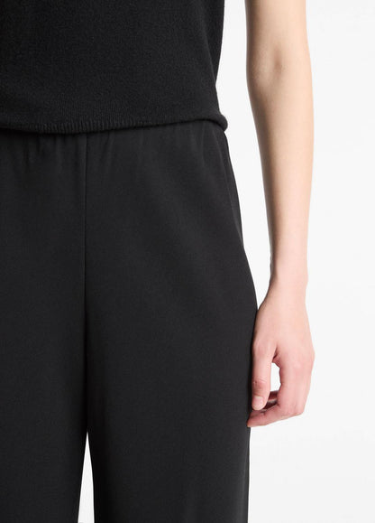 VINCE Women Colette High-Rise Crepe Bias Pant in Trousers