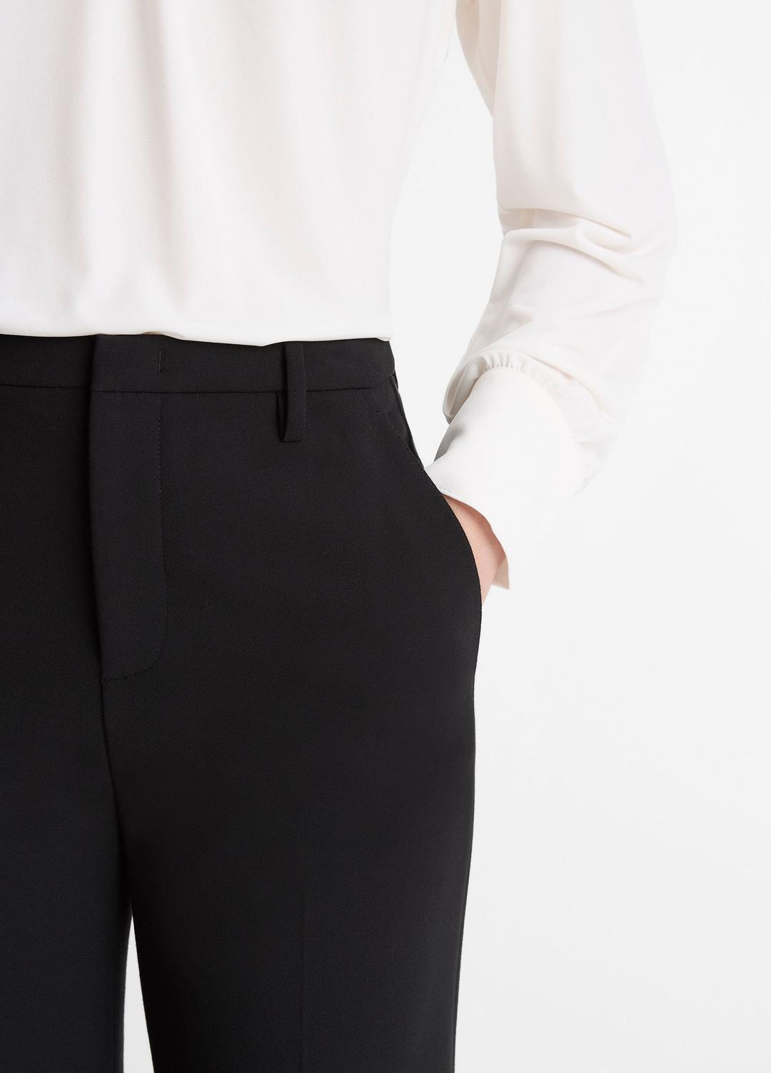 VINCE Women Mid-Rise Tailored Flare Pant in Trousers