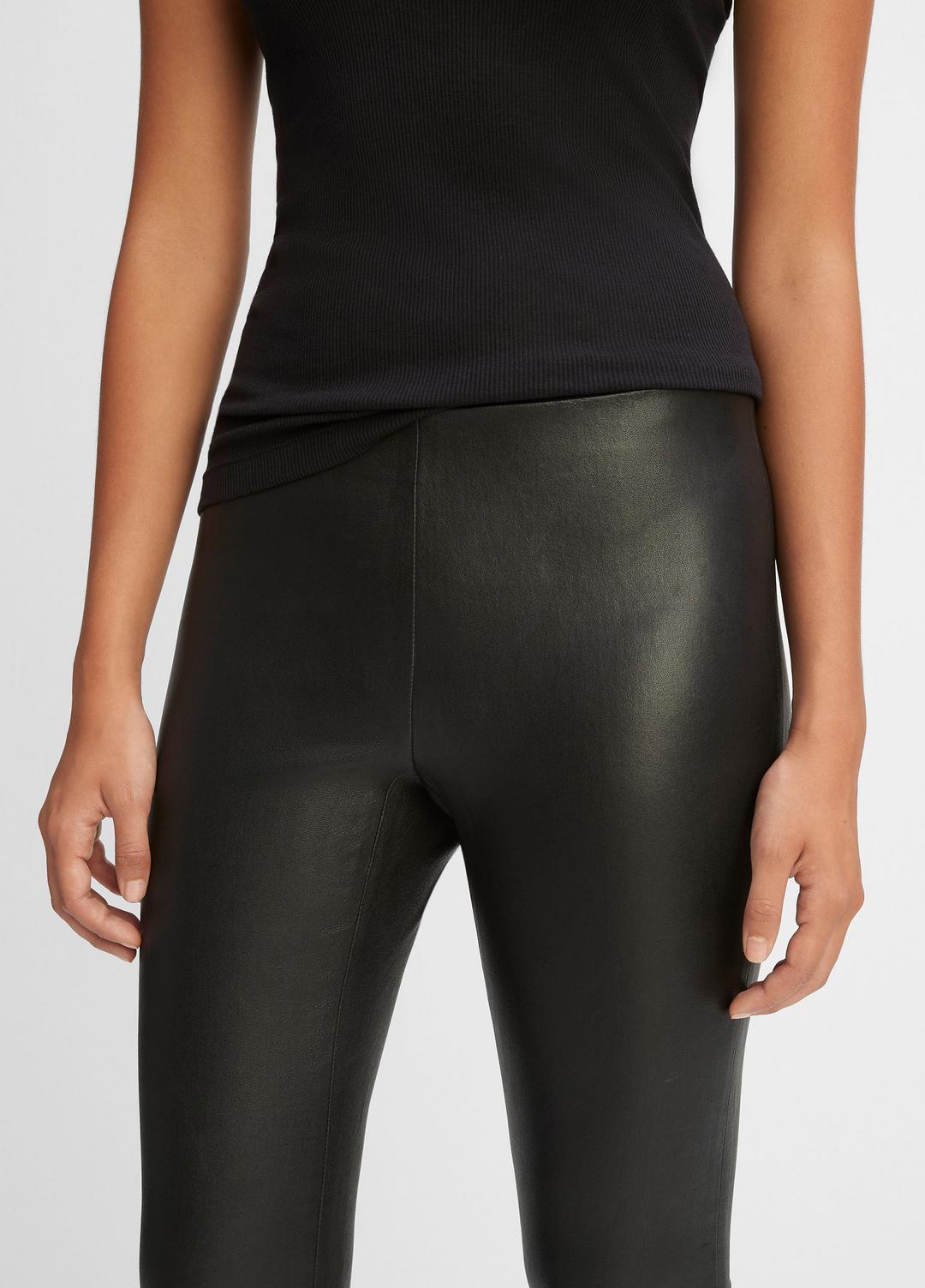 VINCE Women Leather Legging in Leggings